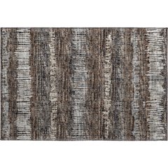 Premium Machine Washable Mayfield  Brown 1'8" x 2'6" Rug