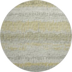Premium Machine Washable Mayfield  Sage 8' x 8' Round Rug