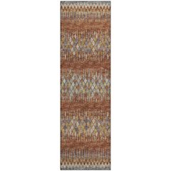 Premium Machine Washable Mayfield  Spice 2'3" x 7'6" Runner Rug