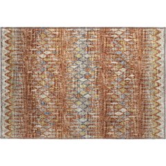 Premium Machine Washable Mayfield  Spice 1'8" x 2'6" Rug