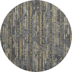 Premium Machine Washable Mayfield  Granite 8' x 8' Round Rug