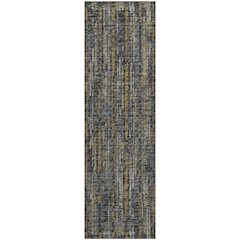 Premium Machine Washable Mayfield  Granite 2'3" x 7'6" Runner Rug