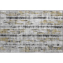 Premium Machine Washable Mayfield  Silver 1'8" x 2'6" Rug