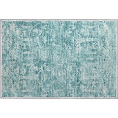 Premium Machine Washable Mayfield  Blue 1'8" x 2'6" Rug
