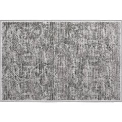 Premium Machine Washable Mayfield  Charcoal 1'8" x 2'6" Rug