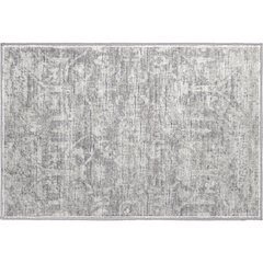 Premium Machine Washable Mayfield  Gray 1'8" x 2'6" Rug