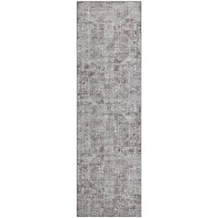Premium Machine Washable Mayfield  Mocha 2'3" x 7'6" Runner Rug
