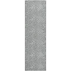 Premium Machine Washable Mayfield  Gray 2'3" x 7'6" Runner Rug