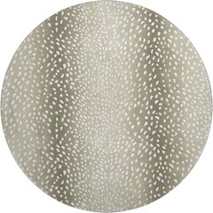 Premium Machine Washable Mayfield  Fawn 8' x 8' Round Rug