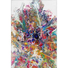 Premium Machine Washable Mayfield  Kaleidoscope 2'6" x 3'10" Rug