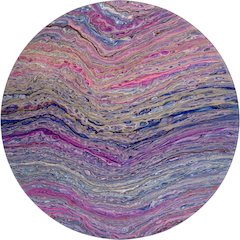 Premium Machine Washable Mayfield  Flirt 8' x 8' Round Rug