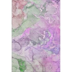 Premium Machine Washable Mayfield  Purple 2'6" x 3'10" Rug