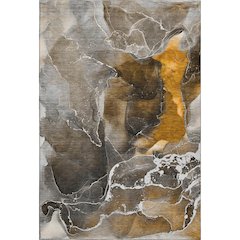 Premium Machine Washable Mayfield  Brown 2'6" x 3'10" Rug