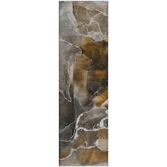 Premium Machine Washable Mayfield  Brown 2'3" x 7'6" Runner Rug