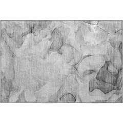 Premium Machine Washable Mayfield  Gray 1'8" x 2'6" Rug