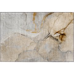 Premium Machine Washable Mayfield  Beige 1'8" x 2'6" Rug