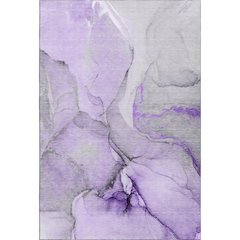 Premium Machine Washable Mayfield  Purple 2'6" x 3'10" Rug