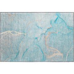 Premium Machine Washable Mayfield  Teal 1'8" x 2'6" Rug