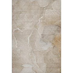 Premium Machine Washable Mayfield  Beige 2'6" x 3'10" Rug