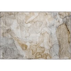 Premium Machine Washable Mayfield  Beige 1'8" x 2'6" Rug