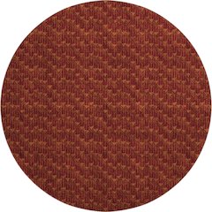 Premium Machine Washable Mayfield  Burgundy 8' x 8' Round Rug