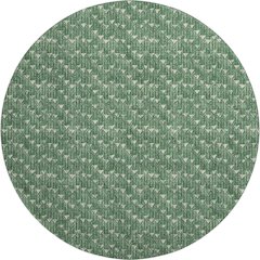 Premium Machine Washable Mayfield  Green 8' x 8' Round Rug
