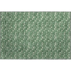 Premium Machine Washable Mayfield  Green 1'8" x 2'6" Rug