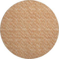 Premium Machine Washable Mayfield  Salmon 8' x 8' Round Rug