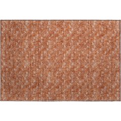 Premium Machine Washable Mayfield  Terracotta 1'8" x 2'6" Rug