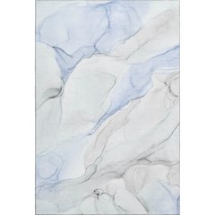 Premium Machine Washable Mayfield  Blue 2'6" x 3'10" Rug