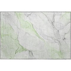 Premium Machine Washable Mayfield  Green 1'8" x 2'6" Rug