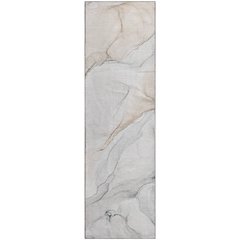 Premium Machine Washable Mayfield  Ivory 2'3" x 7'6" Runner Rug