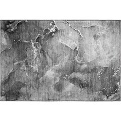 Premium Machine Washable Mayfield  Gray 1'8" x 2'6" Rug
