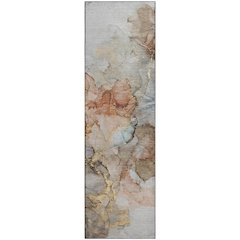Premium Machine Washable Mayfield  Beige 2'3" x 7'6" Runner Rug