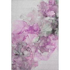 Premium Machine Washable Mayfield  Pink 2'6" x 3'10" Rug