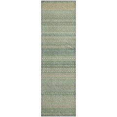 Premium Machine Washable Mayfield  Aloe 2'3" x 7'6" Runner Rug