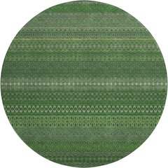 Premium Machine Washable Mayfield  Fern 8' x 8' Round Rug