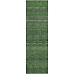 Premium Machine Washable Mayfield  Fern 2'3" x 7'6" Runner Rug