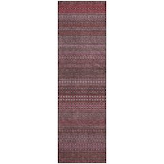 Premium Machine Washable Mayfield  Merlot 2'3" x 7'6" Runner Rug