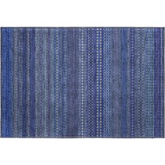 Premium Machine Washable Mayfield  Navy 1'8" x 2'6" Rug