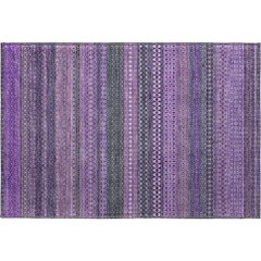 Premium Machine Washable Mayfield  Purple 1'8" x 2'6" Rug