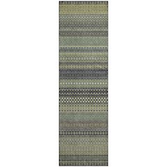 Premium Machine Washable Mayfield  Sage 2'3" x 7'6" Runner Rug