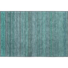 Premium Machine Washable Mayfield  Turquoise 1'8" x 2'6" Rug