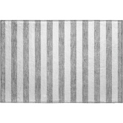 Premium Machine Washable Mayfield  Gray 1'8" x 2'6" Rug