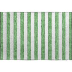 Premium Machine Washable Mayfield  Green 1'8" x 2'6" Rug