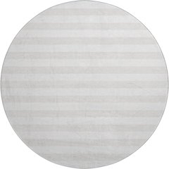 Premium Machine Washable Mayfield  Ivory 8' x 8' Round Rug
