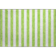 Premium Machine Washable Mayfield  Lime 1'8" x 2'6" Rug