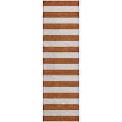 Premium Machine Washable Mayfield  Paprika 2'3" x 7'6" Runner Rug