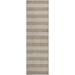 Premium Machine Washable Mayfield  Beige 2'3" x 7'6" Runner Rug