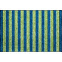 Premium Machine Washable Mayfield  Navy 1'8" x 2'6" Rug